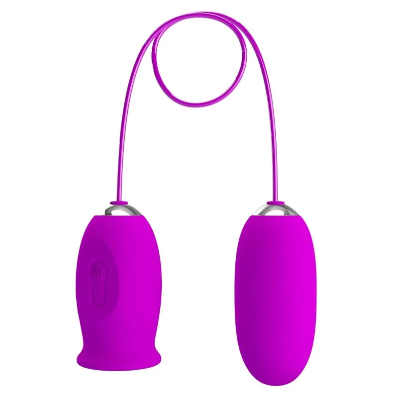 PRETTY LOVE - DAISY DUAL EGG VIBRATOR OPLAADBAAR PAARS