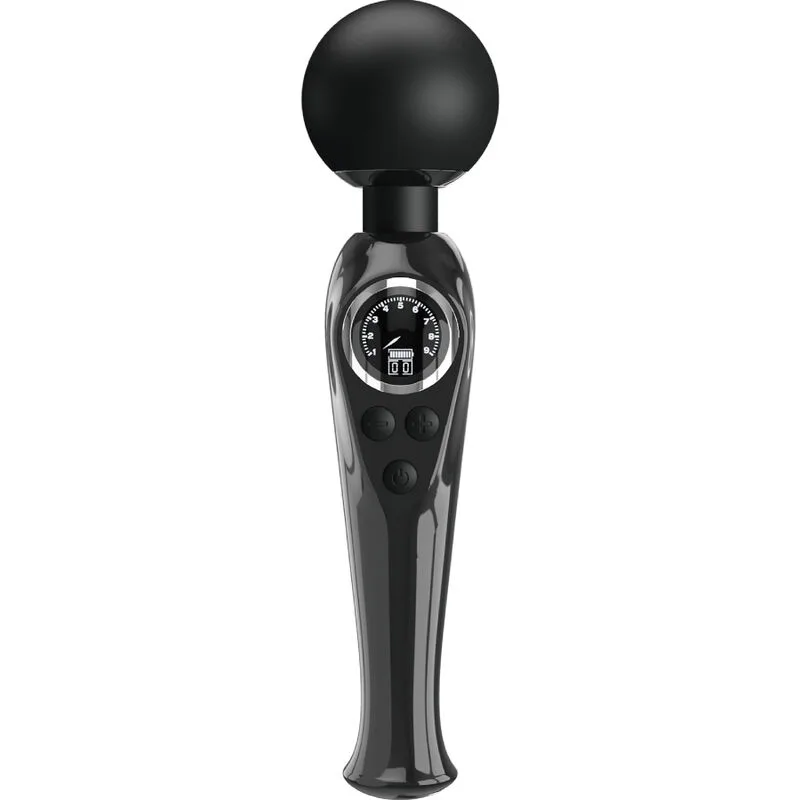 PRETTY LOVE - SKYLER VIBRATOR WAND ZWART