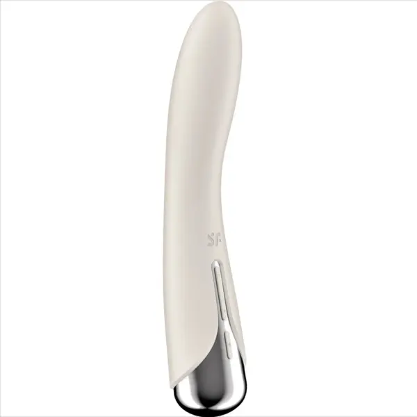 SATISFYER - SPINNING VIBE 1 ROTERENDE VIBRATOR G-SPOT BEIGE