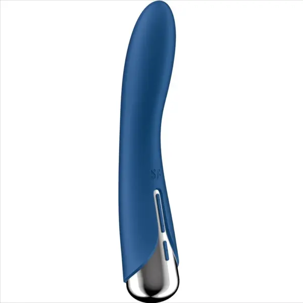 SATISFYER - SPINNING VIBE 1 ROTERENDE VIBRATOR G-SPOT BLAUW