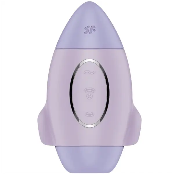 SATISFYER - MISSION CONTROL LILAC KLEINE DUBBELE PULS VIBRATOR