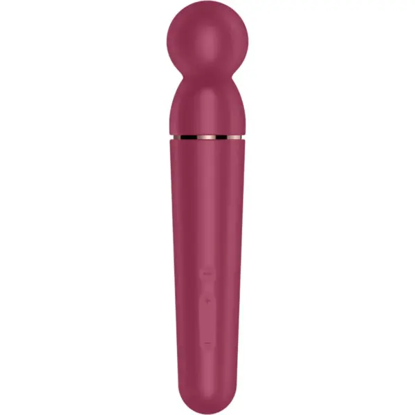 SATISFYER - PLANET WAND-ER VIBRERENDE MASSAGER BERRY