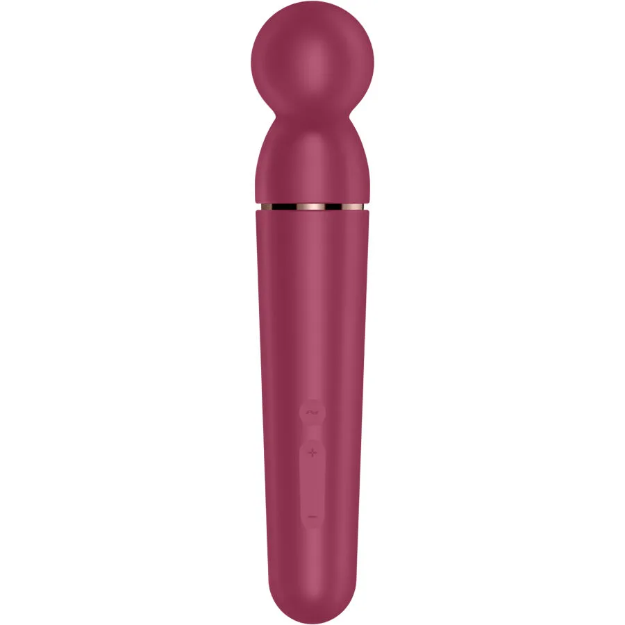SATISFYER - PLANET WAND-ER VIBRERENDE MASSAGER BERRY