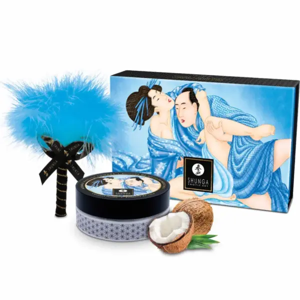 SHUNGA - KOKOS EETBARE MASSAGEPOEDER KIT