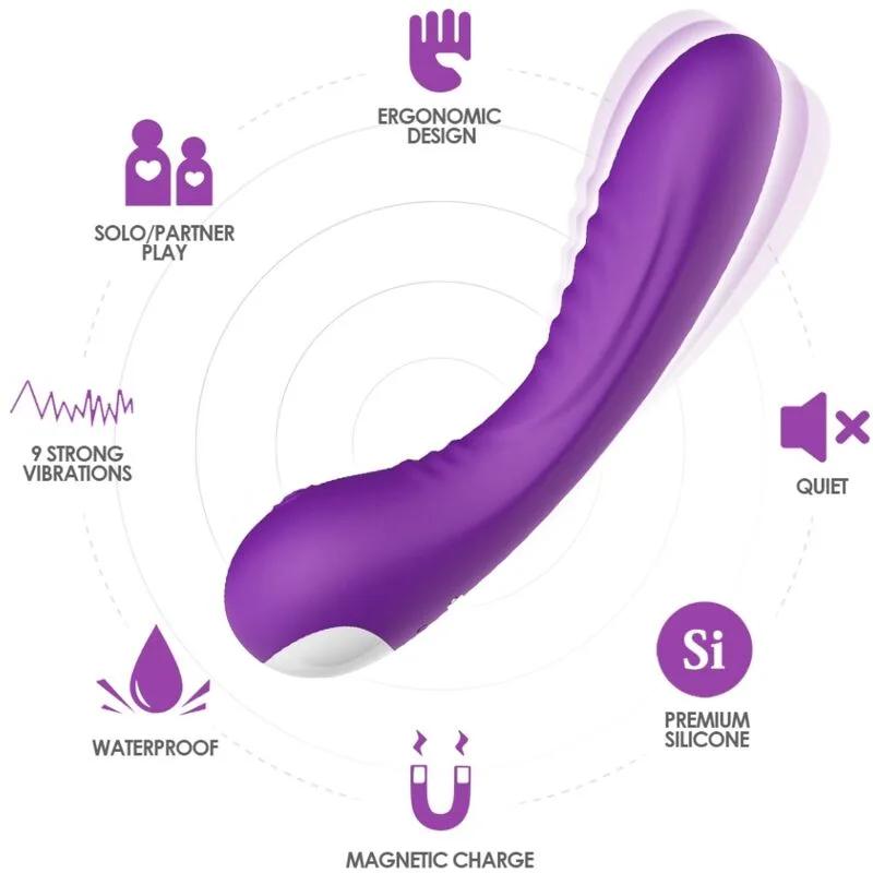 ARMONY - LEGEND VIBRATOR SILICONEN VIOLET
