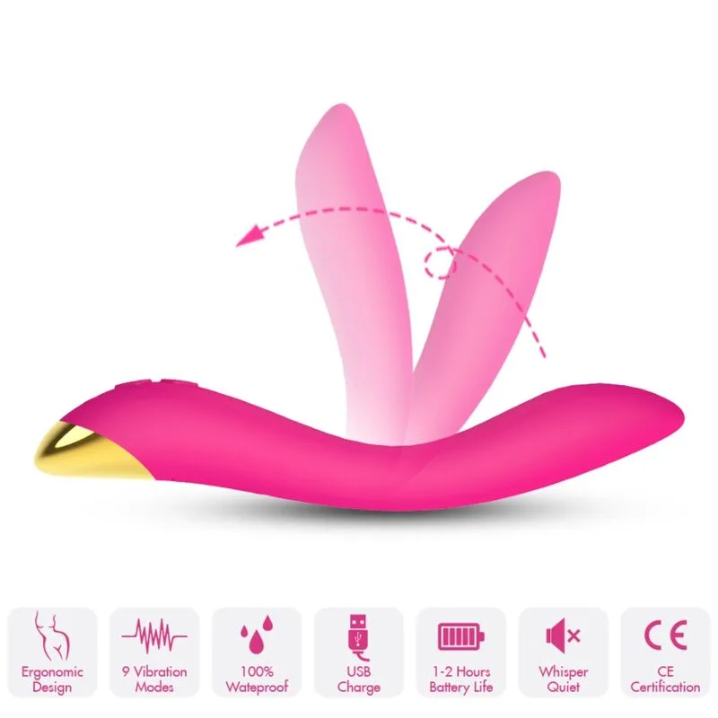 ARMONY - FLAMINGO MULTI-POSITIE VIBRATOR FUCHSIA