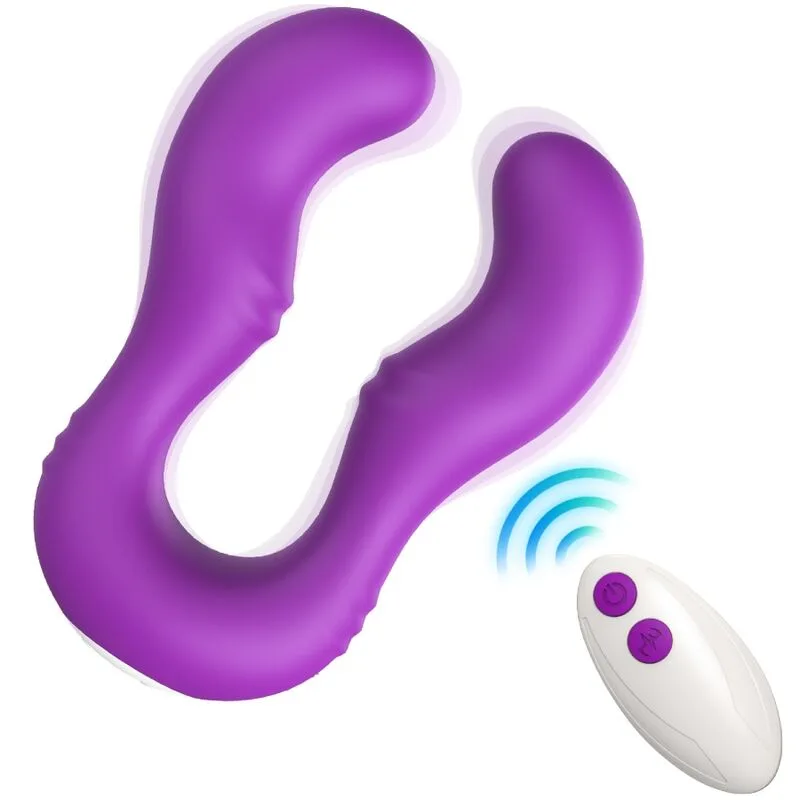 ARMONY - SERAPH DUBBELE AFSTANDSBEDIENING VIBRATOR VIOLET