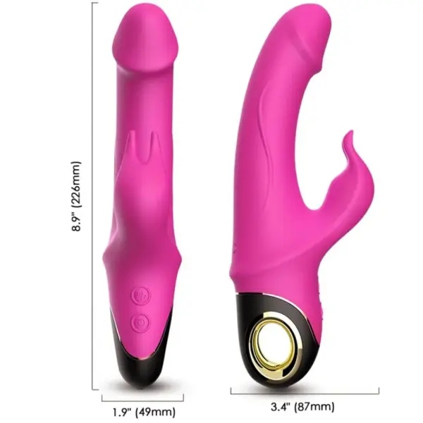 ARMONY - METEROOR DILDO VIBRATOR KONIJN ROTATOR FUCHSIA