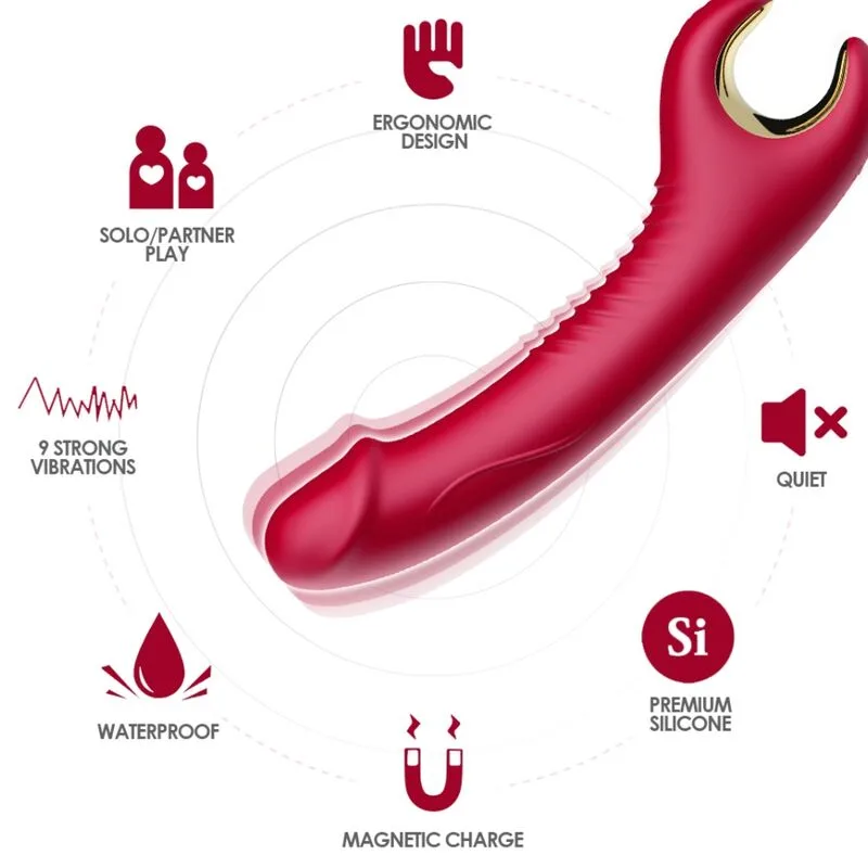 ARMONY - PRINCE DILDO VIBRATOR & ROTATOR ROOD