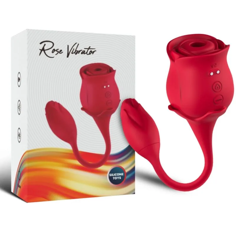 ARMONY - ROZE CLITORIS SUCKER & VIBRATOR 10 MODI ROOD
