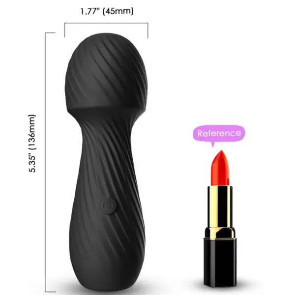 ARMONY - DAZZLE MASSAGER & VIBRATOR KLEIN ZWART