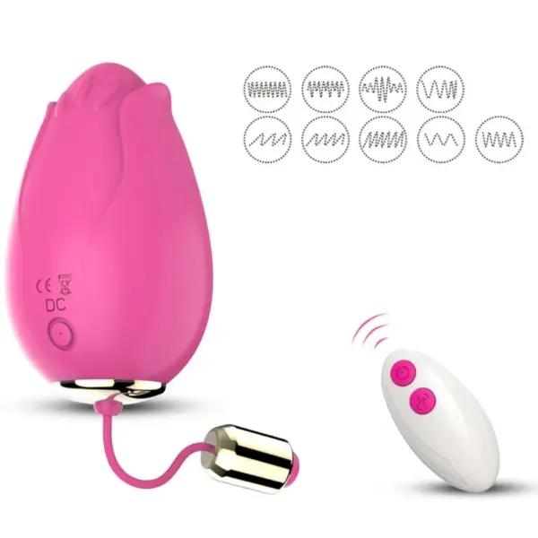 ARMONY - MANDALA VIBRERENDE EI G-SPOT AFSTANDSBEDIENING FUCHSIA