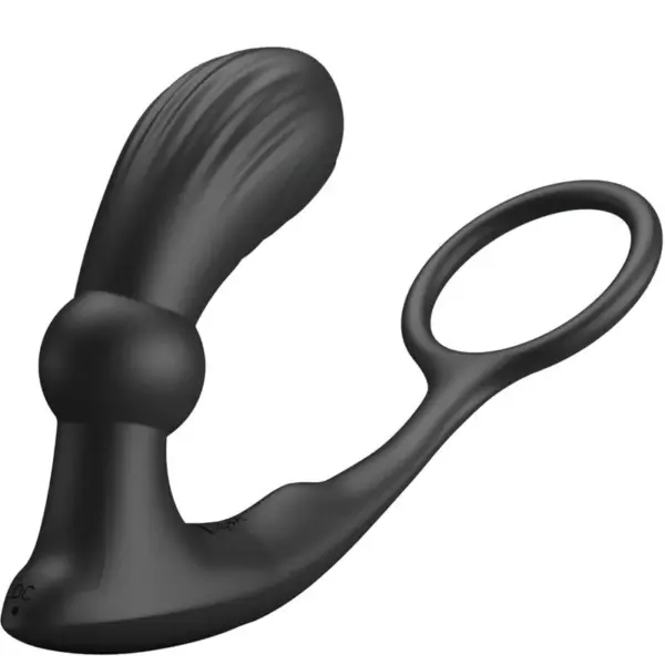 PRETTY LOVE - WARREN ZWARTE ANALE RING & VIBRATOR