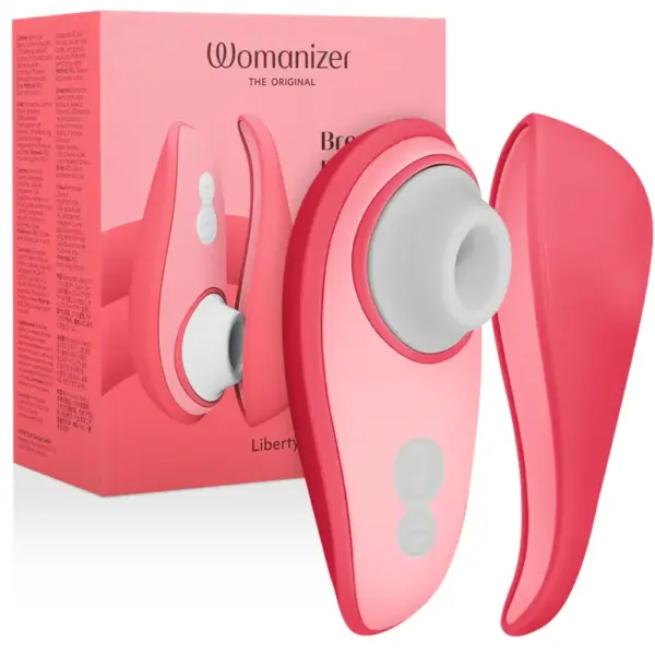 WOMANIZER - LIBERTY 2 CLITORIS STIMULATOR & ZUIGING ROZE
