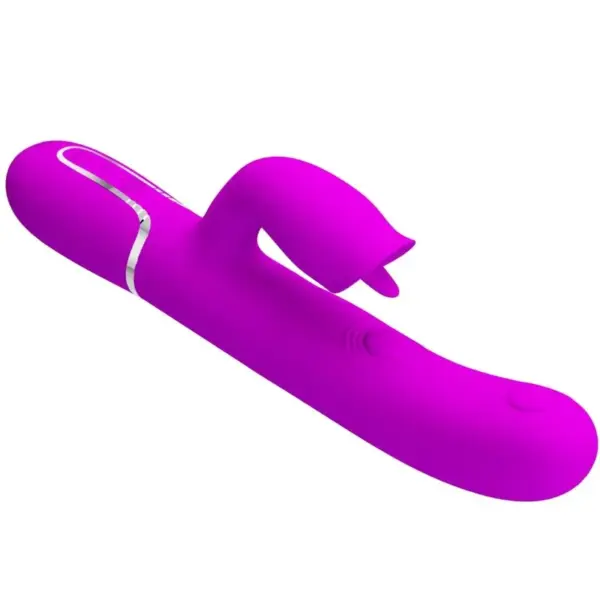 PRETTY LOVE - KONIJNENVIBRATOR MET FUCHSIA LIKKEN