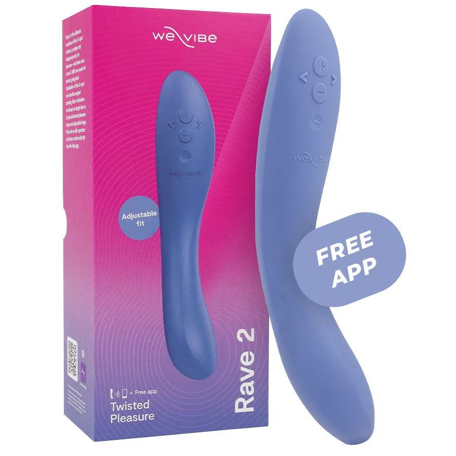 WE-VIBE - RAVE 2 BLAUWE G-SPOT VIBRATOR