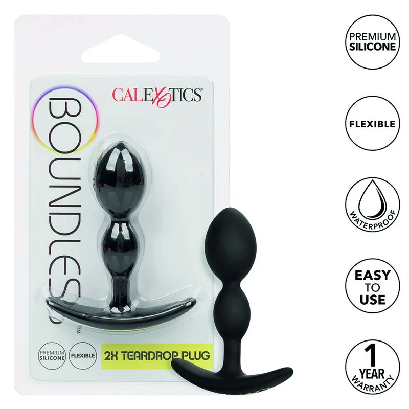 CALEXOTICS - BOUNDLESS ANAL PLUG TEAR 2X