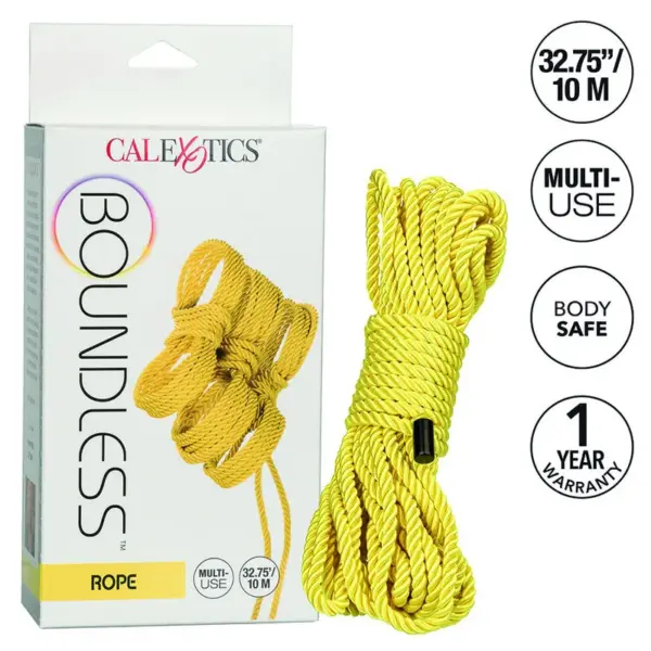 CALEXOTICS - BOUNDLESS TOUW 10M GEEL