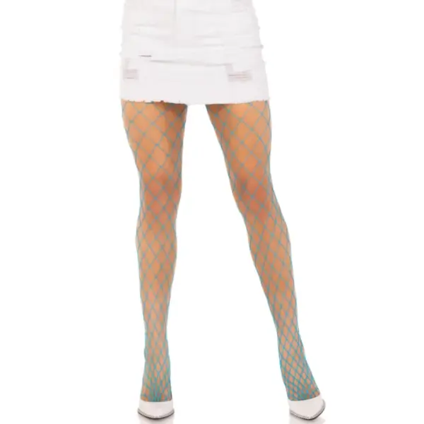 LEG AVENUE - BLAUWE DIAMANT NETPANTY