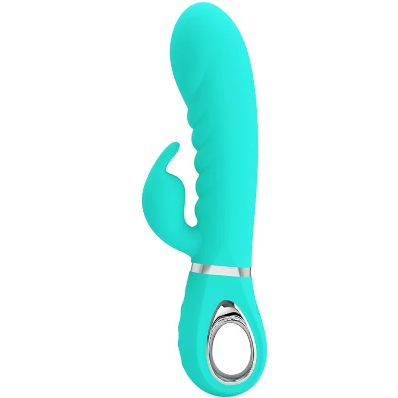 PRETTY LOVE - PRESCOTT MULTIFUNCTIONELE G-SPOT VIBRATOR AQUA GROEN