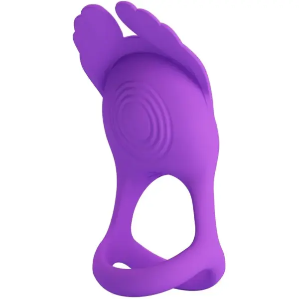 PRETTY LOVE - SILAS VIBRATIERING 7 VIBRATIES LILAC SILICONEN