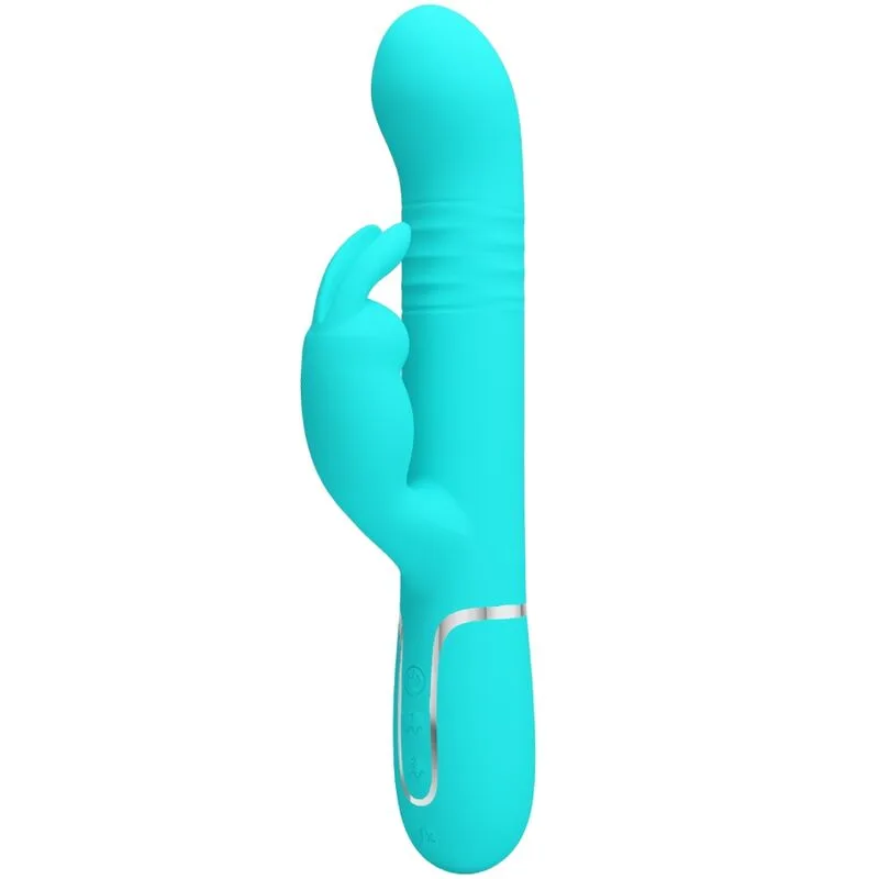 PRETTY LOVE - COALE KONIJN VIBRATOR WATER GROENE PARELS