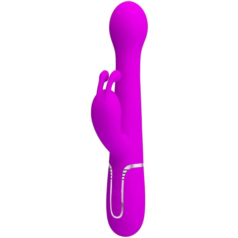 PRETTY LOVE - DEJON 3 IN 1 MULTIFUNCTIONELE VIOLET KONIJNENVIBRATOR