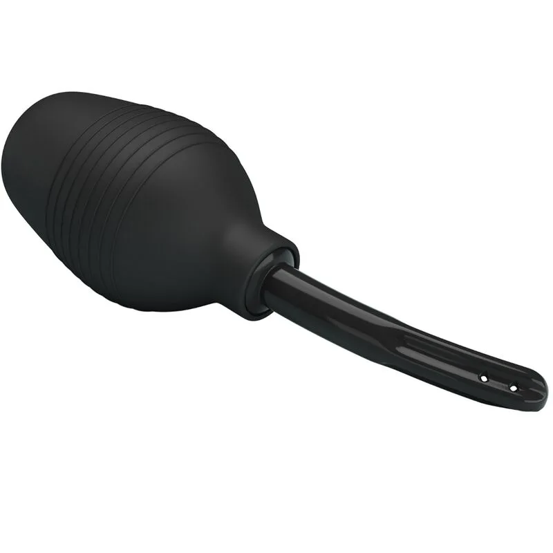 MR PLAY - ZWARTE SUPER KRACHTIGE ANALE DOUCHE ZWART