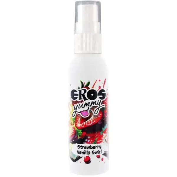 EROS - YUMMY BODY SPRAY AARDBEI VANILLE SWIRL 50 ML