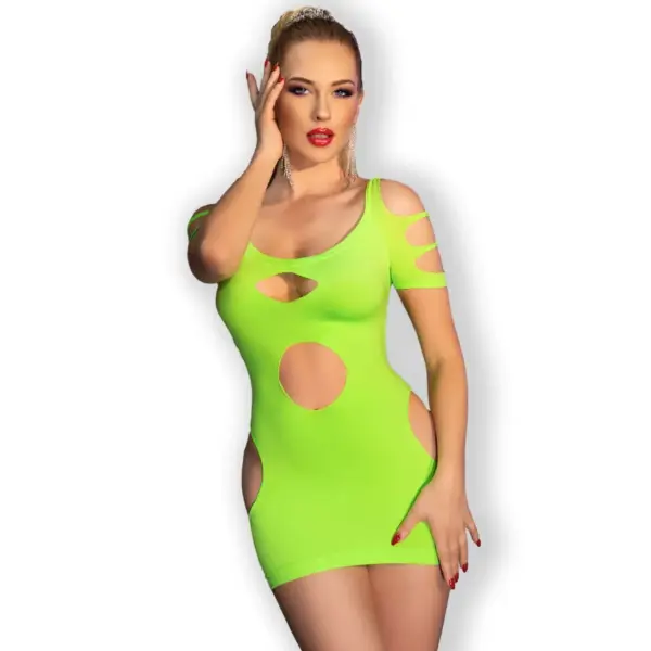 CHILIROSE - CR 4671 GROENE JURK S/M