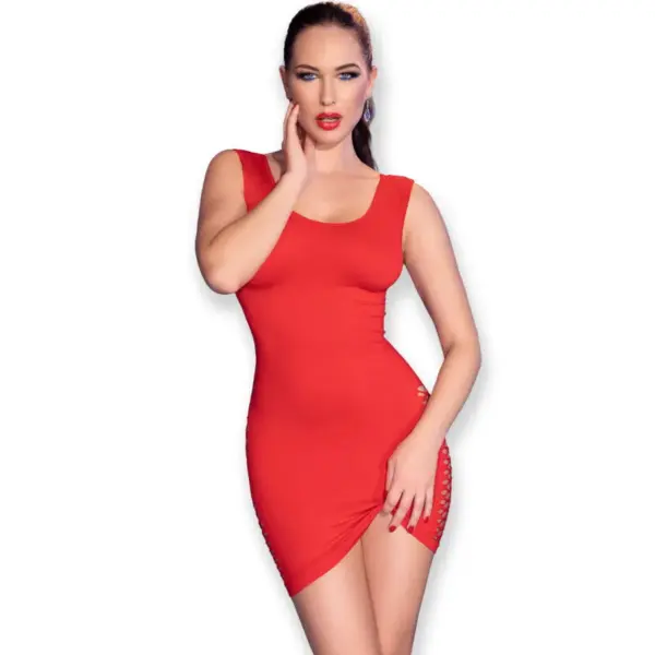 CHILIROSE - CR 4622 RODE JURK S/M