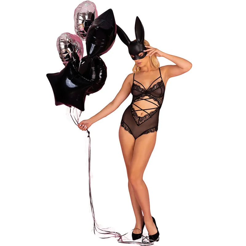 LIVCO CORSETTI FASHION - KYLSSIAM LC 90613 ZWART BODY L/XL