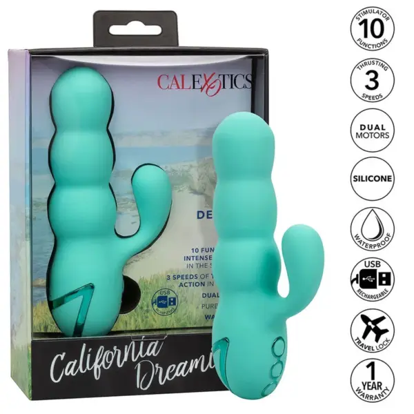 CALEXOTICS - DEL MAR DIVA VIBRATOR KONIJN WATERGROEN VAN CALIFORNIA DREAMING