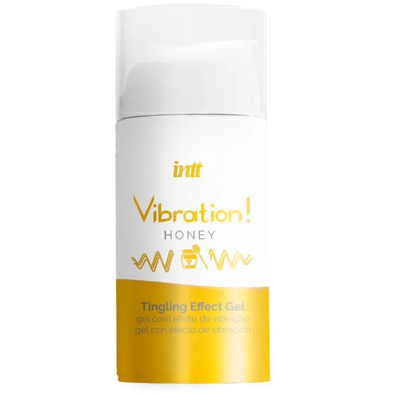 INTT - KRACHTIGE INTIEME STIMULERENDE VLOEISTOF VIBRERENDE GEL HONING 15 ML