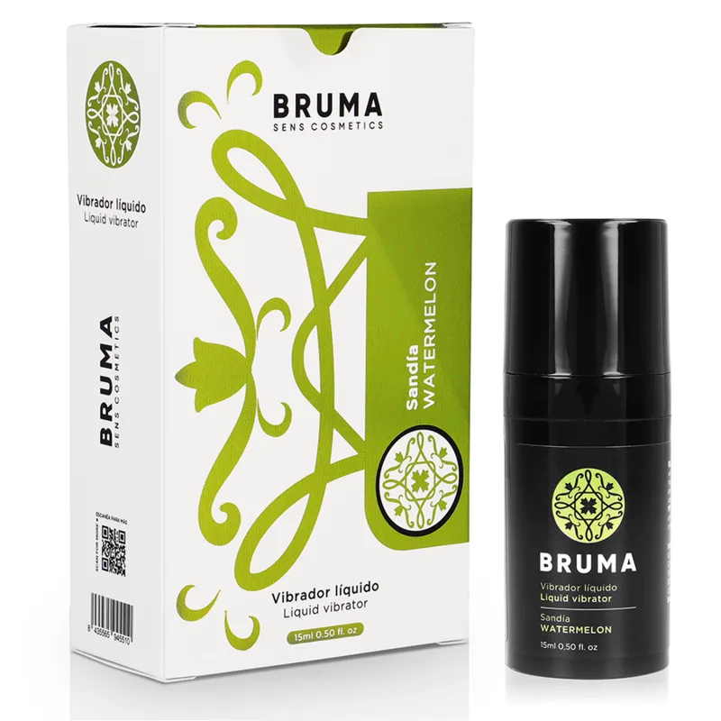 BRUMA - KRACHTIGE VIBRERENDE WATERMELOEN VLOEIBARE GEL 15 ML