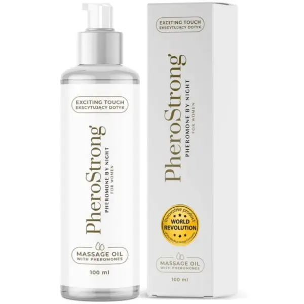 PHEROSTRONG - MASSAGEOLIE VOOR VROUWEN 'S NACHTS 100 ML
