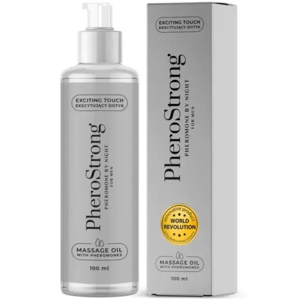 PHEROSTRONG - MASSAGEOLIE VOOR MANNEN VOOR DE NACHT 100 ML
