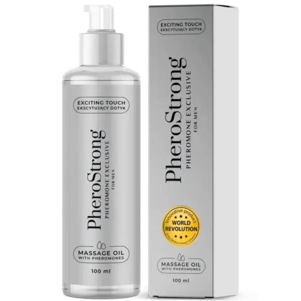 PHEROSTRONG - EXCLUSIEVE MASSAGEOLIE VOOR MANNEN 100 ML