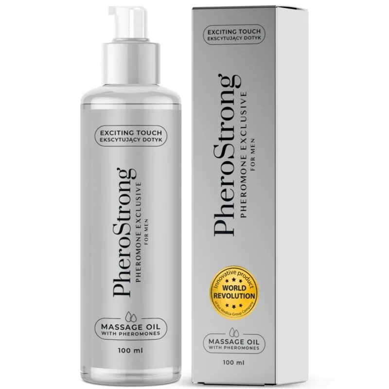 PHEROSTRONG - EXCLUSIEVE MASSAGEOLIE VOOR MANNEN 100 ML