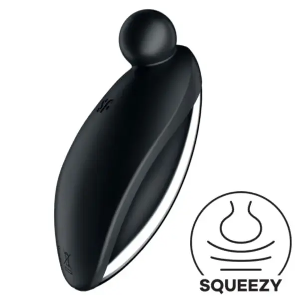 SATISFYER - SPOT ON 2 VIBRATOR LAY-ON ZWART