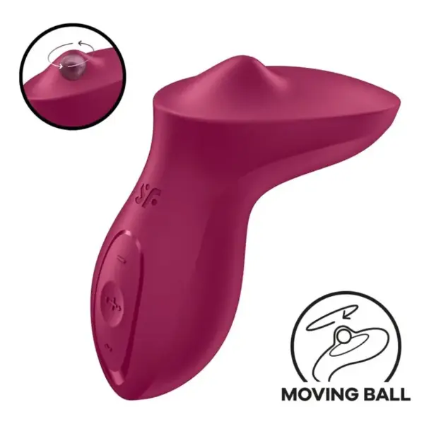 SATISFYER - EXCITERRR VIBRATOR LAY-ON CLITORIS FUCHSIA