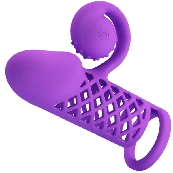 ROMANCE - HARDEN PURPLE UITGEBREIDE MOUW