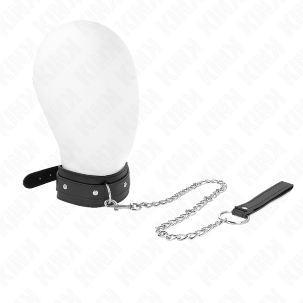 KINK - KRAAG MET 65 CM RIEM 1 VERSTELBARE RING 38-49 CM X 5 CM