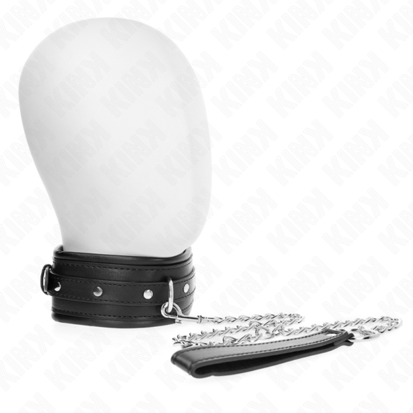 KINK - 65 CM RIEMKRAAG MET GLANZENDE GESP 48,5 CM X 5,3 CM