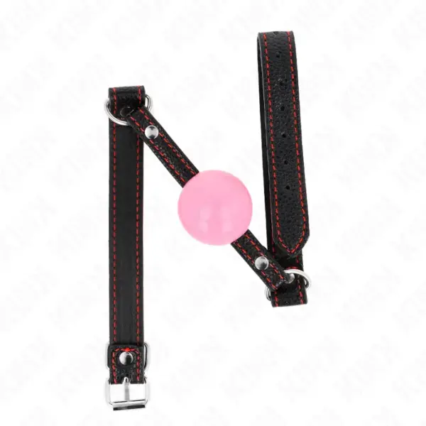 KINK - 4 CM ROZE GOUDEN BAL GAG 60 x 2 CM