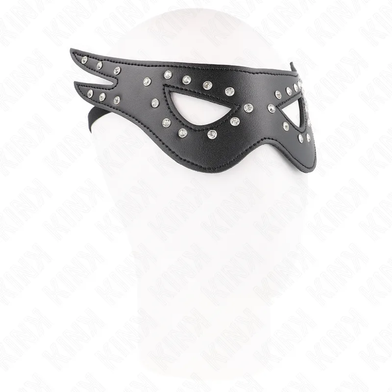 KINK - SEXY KUNSTLEER MASKER MODEL 2 27 x 13 CM