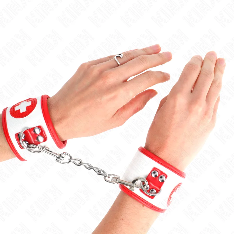 KINK - VERSTELBARE MINI VERPLEEGKUNDIGE POLSBANDJES 18-23 CM X 5 CM