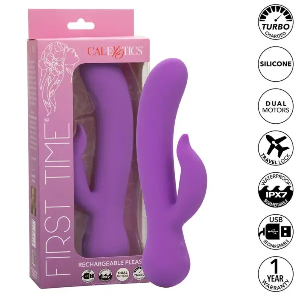 CALEXOTICS - EERSTE KEER PLEZIERIGE VIBRATOR OPLAADBAAR PAARS