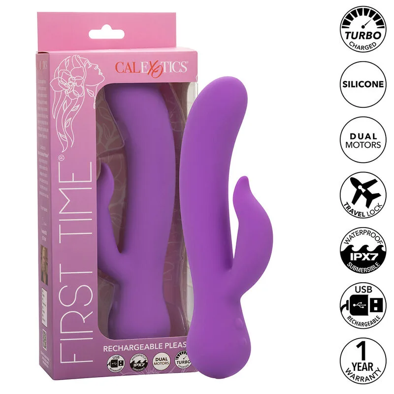 CALEXOTICS - EERSTE KEER PLEZIERIGE VIBRATOR OPLAADBAAR PAARS