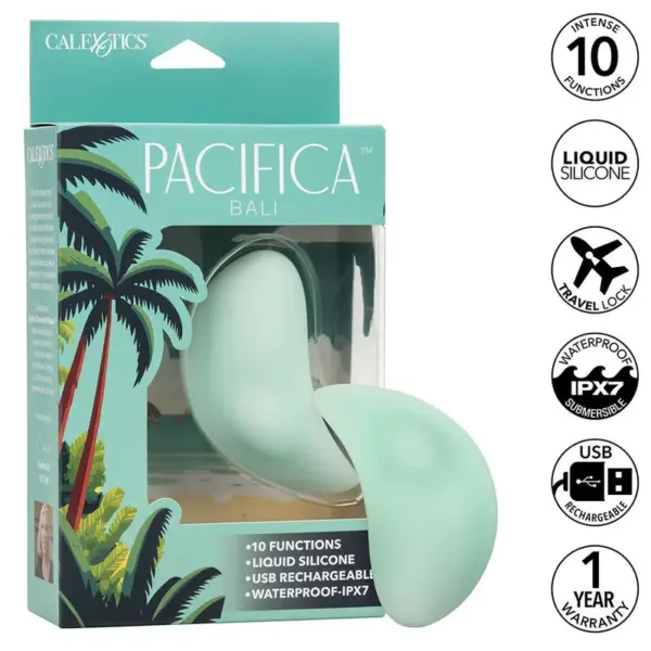 CALEXOTICS - PACIFICA BALI STIMULATOR 10 FUNCTIES AQUA